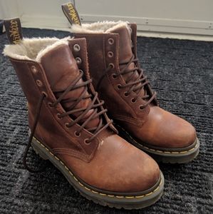 Dr. Martens Fur Lined 1460 Serena Boots